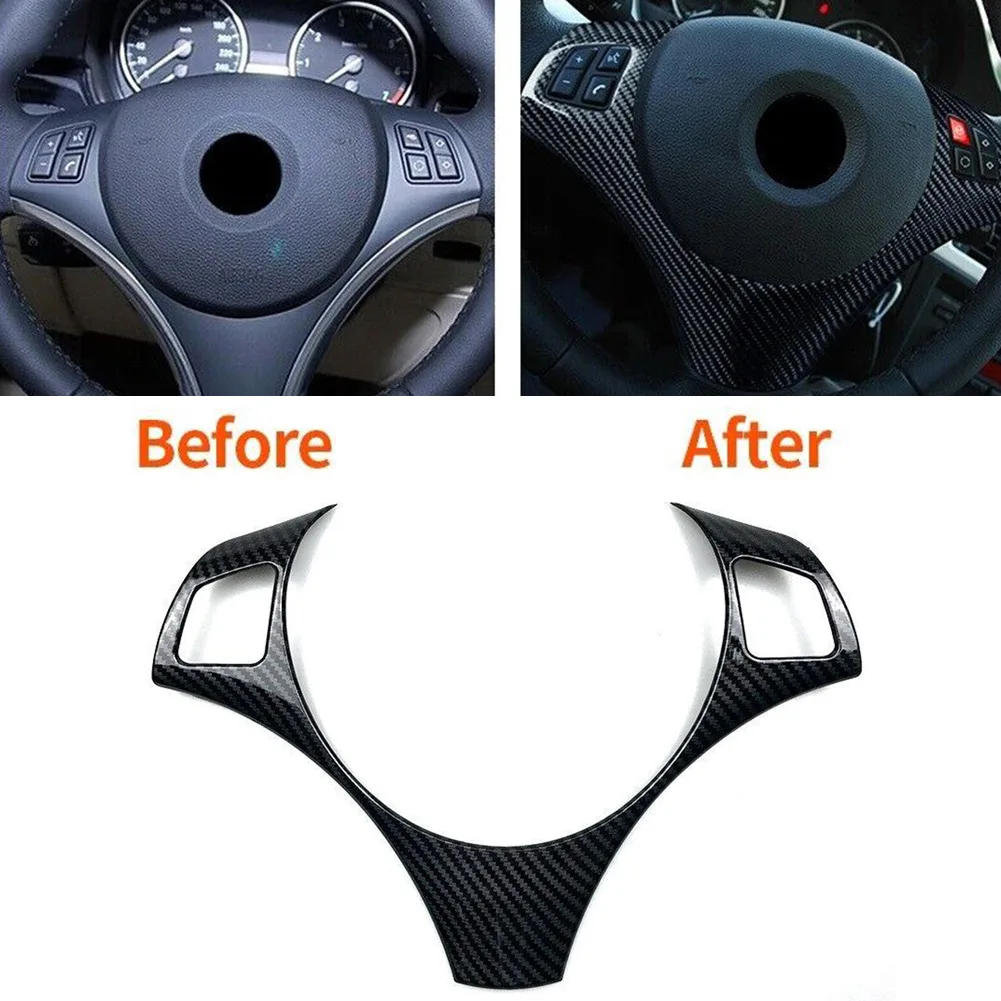 Car Steering Wheel Panel Decoration Cover Trim Sticker For BMW 1 3 Series E87 E90 E92 E93 2006-2012 ABS Carbon Fiber Pattern
Car Steering Wheel Panel Decoration Cover Trim Sticker For BMW 1 3 Series E87 E90 E92 E93 2006-2012 ABS Carbon Fiber Pattern