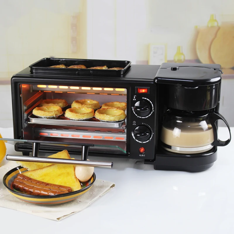 Multi-functional Fully automatic household coffee machine electrical bread breakfast machine 3 in 1 maker bake oven fried egg
Multi-functional Fully automatic household coffee machine electrical bread breakfast machine 3 in 1 maker bake oven fried egg