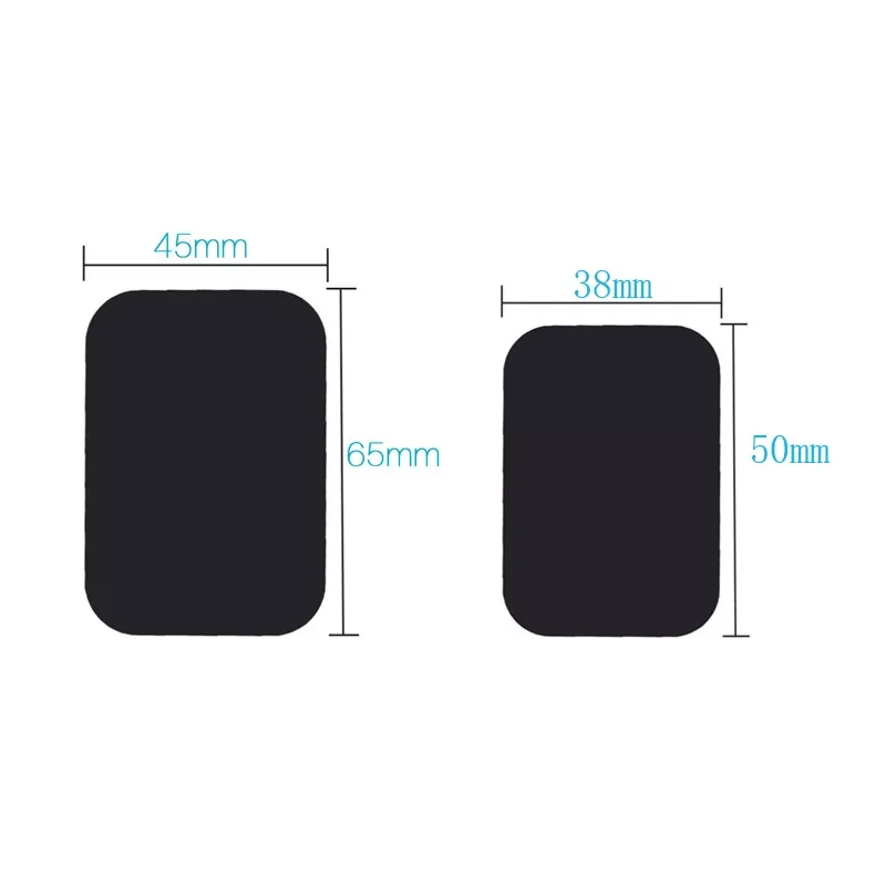 100pcs 45x65mm 38x50cm Black Metal Plate disk iron sheet Scratch-proof Magnet Phone Holder For Magnetic Car Phone Stand holders
100pcs 45x65mm 38x50cm Black Metal Plate disk iron sheet Scratch-proof Magnet Phone Holder For Magnetic Car Phone Stand holders