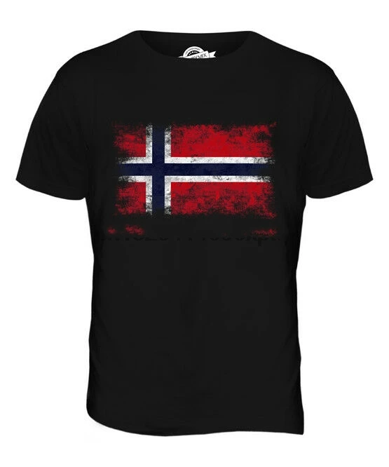 Norway Distressed Flag Mens T-Shirt Top Noreg Norwegian Norge Shirt Football
Norway Distressed Flag Mens T-Shirt Top Noreg Norwegian Norge Shirt Football