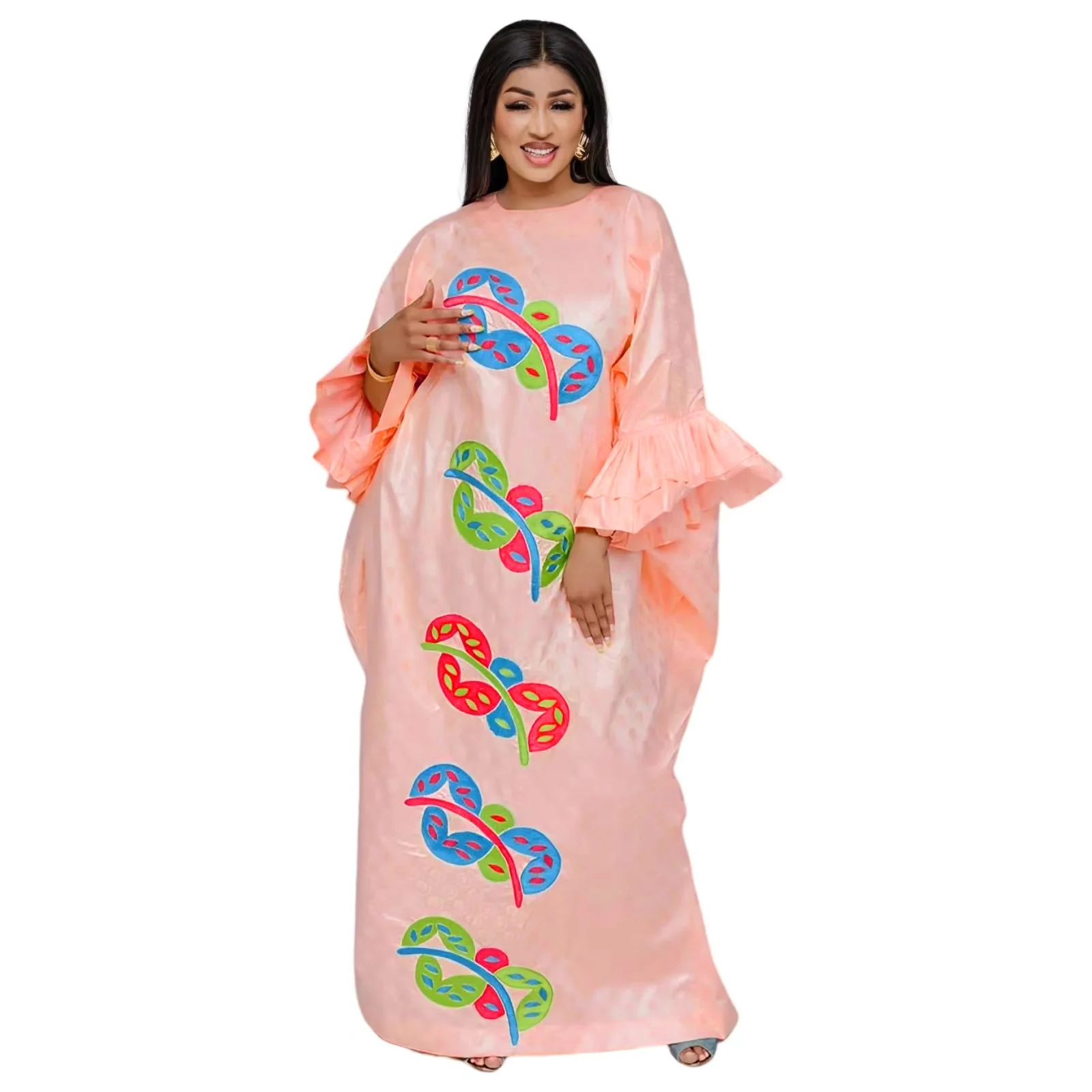 African Plus Size Kaftan Dress Emboridered Full Gown Nightdress Party Casual Dress
African Plus Size Kaftan Dress Emboridered Full Gown Nightdress Party Casual Dress