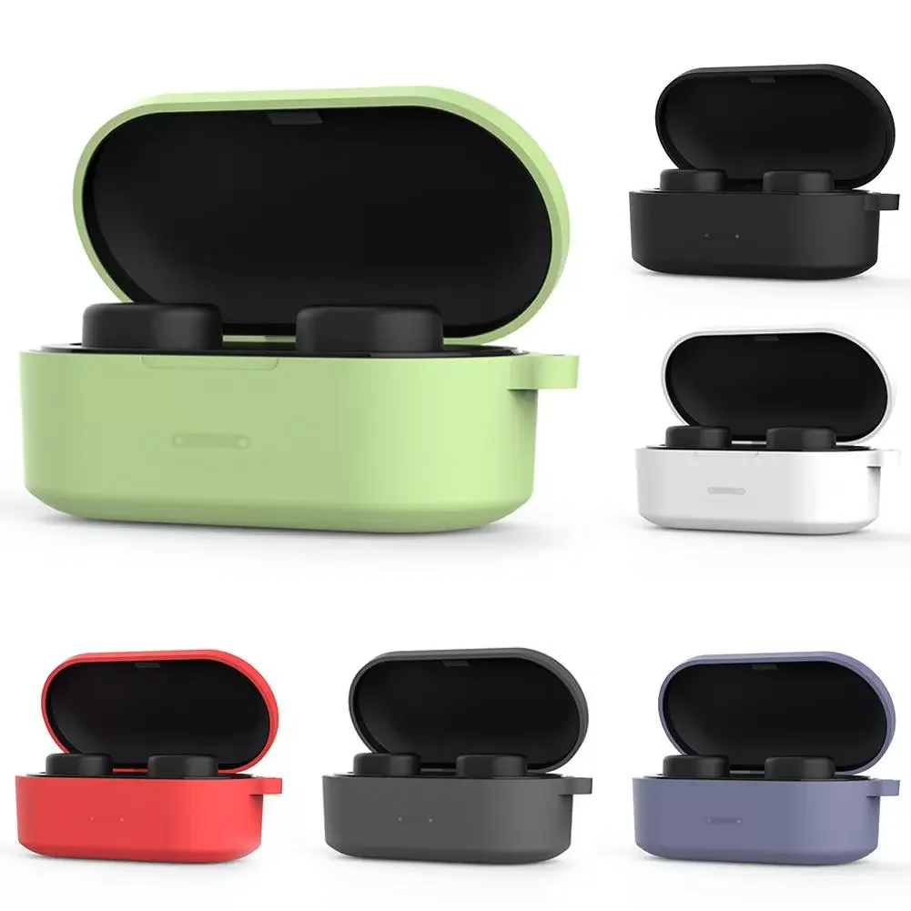 Earphone Silicone Protective Case Storage Box for QCY T1S/QS2/T2C Earphone Protective Cover Skin Accessories
Earphone Silicone Protective Case Storage Box for QCY T1S/QS2/T2C Earphone Protective Cover Skin Accessories
