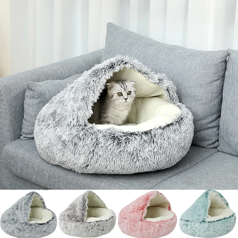 Pet Cat Bed Round Long Plush Cat Cushion Cat House Warm Soft Cat Basket Cat Sleep Bag Cat Nest Kennel For Puppy Kitten Supplies
Pet Cat Bed Round Long Plush Cat Cushion Cat House Warm Soft Cat Basket Cat Sleep Bag Cat Nest Kennel For Puppy Kitten Supplies