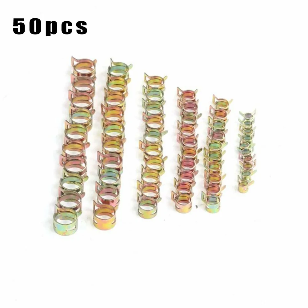 Practical Quality Spring clip 5/6/7/8/9mm 50Pcs Air Tube Clamps Fuel Pipe Hose Pipe Water Line 65Mn Spring Steel
Practical Quality Spring clip 5/6/7/8/9mm 50Pcs Air Tube Clamps Fuel Pipe Hose Pipe Water Line 65Mn Spring Steel
