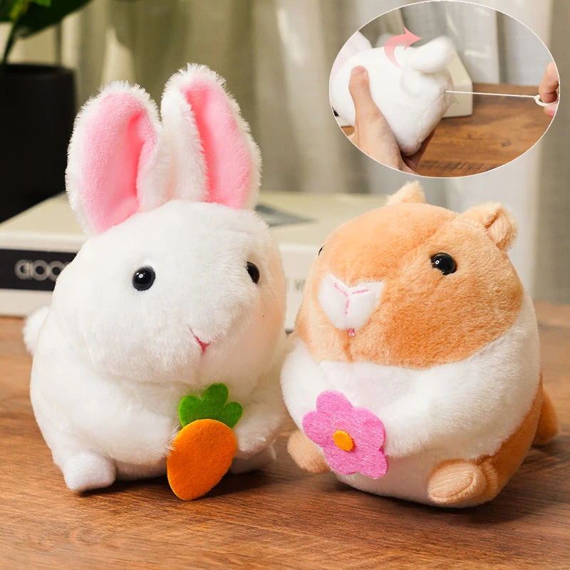 Wagging Tail Rabbit Hamster Plush Toy Cute Simulation Plush Doll Pulling Tail Moving Mouse Funny Children's Clockwork Plush Toy
Wagging Tail Rabbit Hamster Plush Toy Cute Simulation Plush Doll Pulling Tail Moving Mouse Funny Children's Clockwork Plush Toy