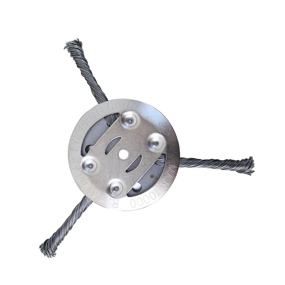6Inches Steel Grass Trimmer Head 3-Cutter Brushcutter Wire Weed Blade for Garden Grass Trimmer Head Lawnmover
6Inches Steel Grass Trimmer Head 3-Cutter Brushcutter Wire Weed Blade for Garden Grass Trimmer Head Lawnmover