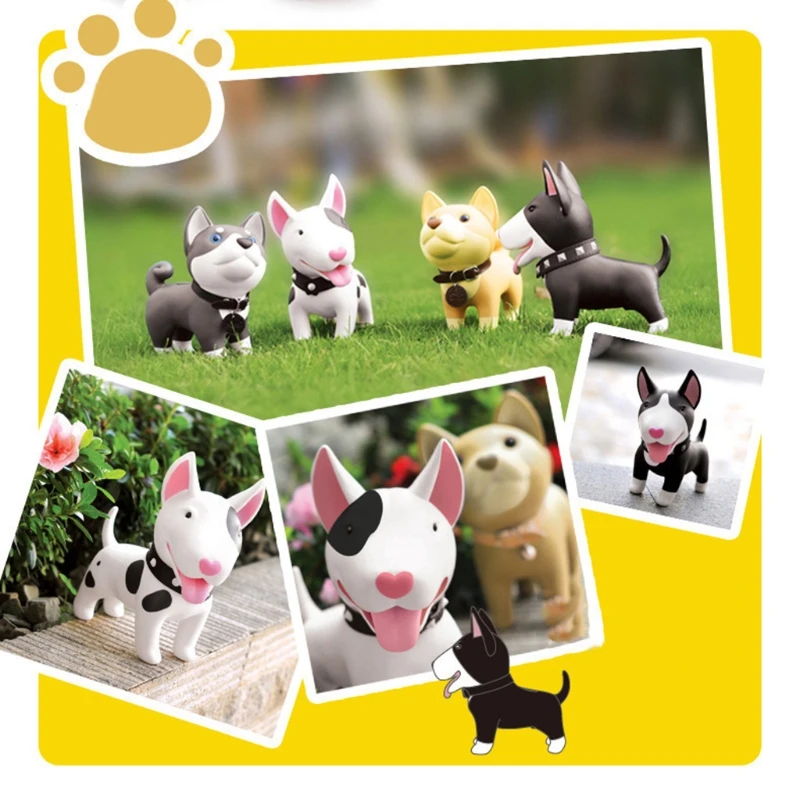 Creative Puppy Keychains Fun Keychains for Backpack Purse Luggage Key-chains Made of Pvc Small Prizes for Boys and Girls K1KF
Creative Puppy Keychains Fun Keychains for Backpack Purse Luggage Key-chains Made of Pvc Small Prizes for Boys and Girls K1KF