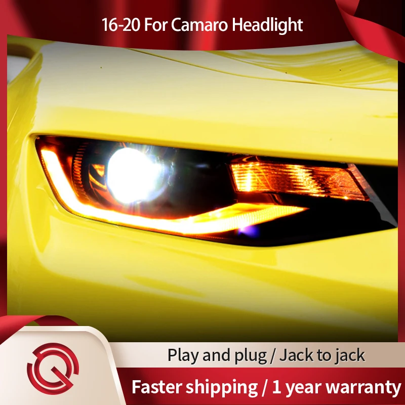 Headlights for Chevrolet Camaro 2016-2018 LED Head Lamp DRL Turn Signal High Beam Angel Eyes Led Projector Lens
Headlights for Chevrolet Camaro 2016-2018 LED Head Lamp DRL Turn Signal High Beam Angel Eyes Led Projector Lens