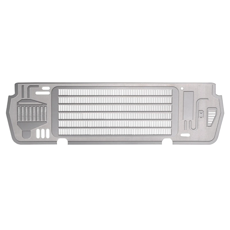 Metal Steel Radiator Air Intake Grill Plate For Traxxas TRX-4 TRX4 BRONCO 1/10 RC Crawler Car Upgrade Parts Accessories
Metal Steel Radiator Air Intake Grill Plate For Traxxas TRX-4 TRX4 BRONCO 1/10 RC Crawler Car Upgrade Parts Accessories