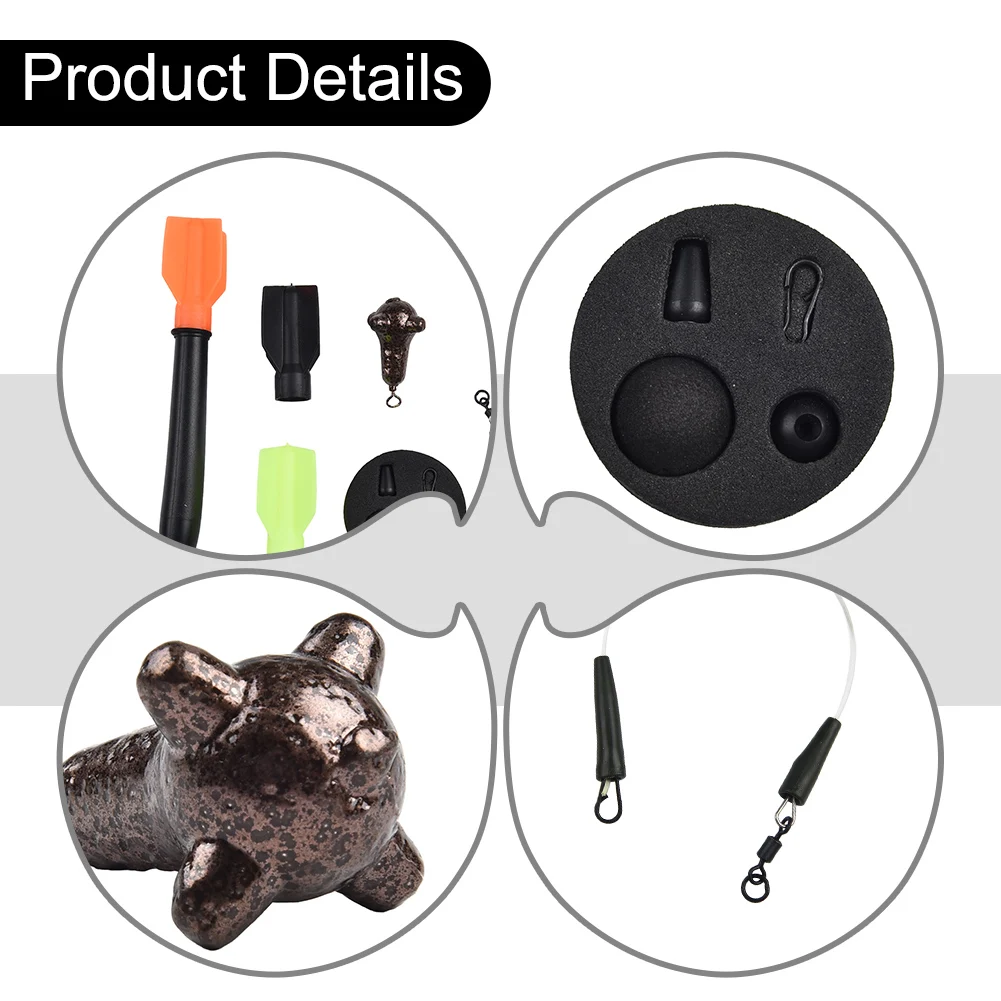 Marker Fishing Float Kit Accessories Carp Fishing Tools Eye-Catching Float Terminal Tackle ABS+EVA+Lead+Nylon Brand New
Marker Fishing Float Kit Accessories Carp Fishing Tools Eye-Catching Float Terminal Tackle ABS+EVA+Lead+Nylon Brand New