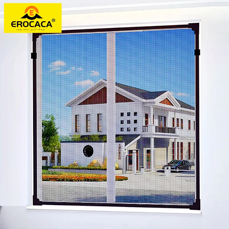 Black New Mosquito Nets for Window Screen Mesh Custom Size Air Tulle Curtain Indoor Summer Invisible Adjustable Easy To Fit
Black New Mosquito Nets for Window Screen Mesh Custom Size Air Tulle Curtain Indoor Summer Invisible Adjustable Easy To Fit
