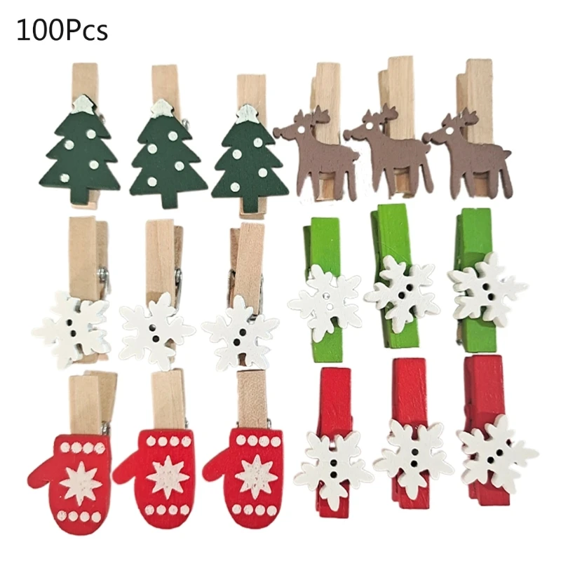 Mini Christmas Wood Clips Small Clothes Pins 100 Pcs for Christmas Decorations Dropshipping
Mini Christmas Wood Clips Small Clothes Pins 100 Pcs for Christmas Decorations Dropshipping