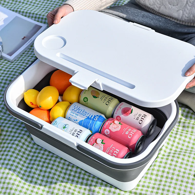 New Outdoor Camping Portable Folding Storage Box, Multifunctional Picnic Basket Can Be Used As Table Mounted, Durable, Secure.
New Outdoor Camping Portable Folding Storage Box, Multifunctional Picnic Basket Can Be Used As Table Mounted, Durable, Secure.