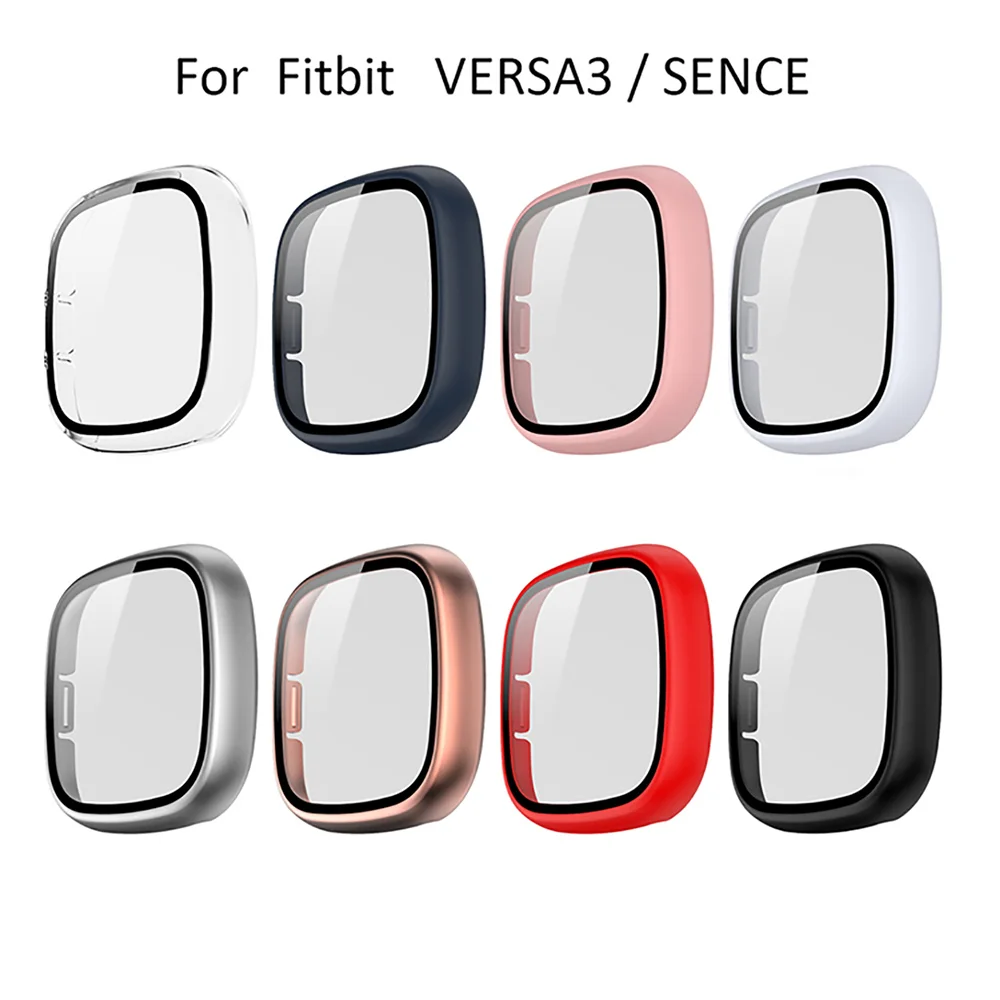 1 PCS For Fitbit Versa 3/Sense Watch Case PC+Tempered Film Case Integrated Case Protective Case Accessories New
1 PCS For Fitbit Versa 3/Sense Watch Case PC+Tempered Film Case Integrated Case Protective Case Accessories New