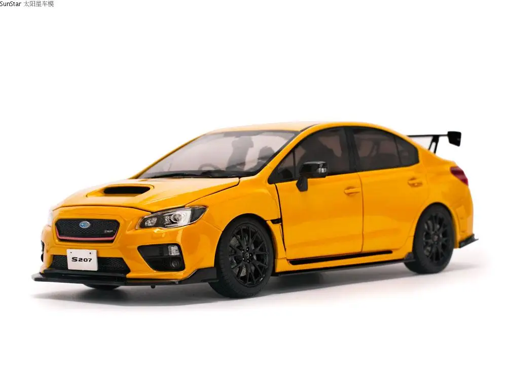 SunStar 1:18 SUBARU S207 NBR выпосылка 2015 Ограниченная серия металлическая статическая модель автомобиля игрушка подарок
SunStar 1:18 SUBARU S207 NBR выпосылка 2015 Ограниченная серия металлическая статическая модель автомобиля игрушка подарок