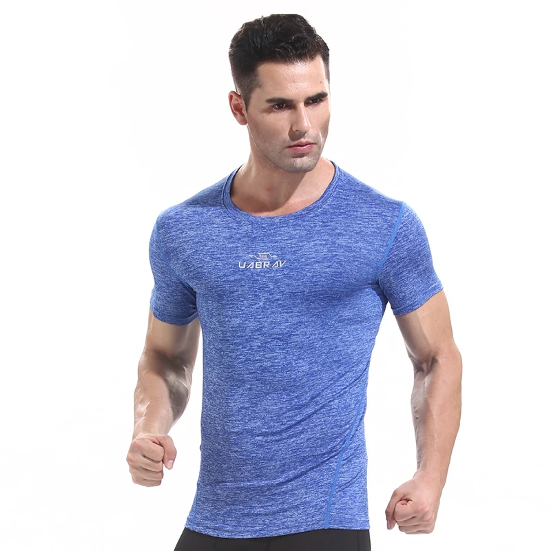 V7375 -Workout fitness men Short sleeve t shirt men thermal muscle bodybuilding wear compression Elastic Slim exercise clothing
V7375 -Workout fitness men Short sleeve t shirt men thermal muscle bodybuilding wear compression Elastic Slim exercise clothing