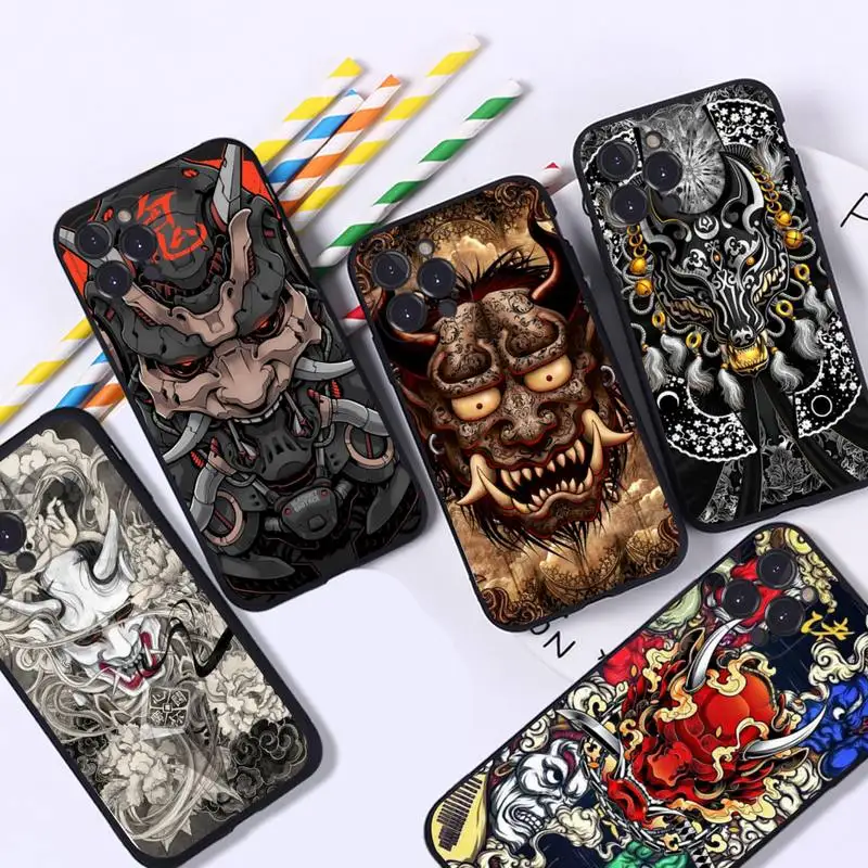 Samurai Oni Mask Phone Case Silicone Soft for iphone 14 13 12 11 Pro Mini XS MAX 8 7 6 Plus X XS XR Cover
Samurai Oni Mask Phone Case Silicone Soft for iphone 14 13 12 11 Pro Mini XS MAX 8 7 6 Plus X XS XR Cover
