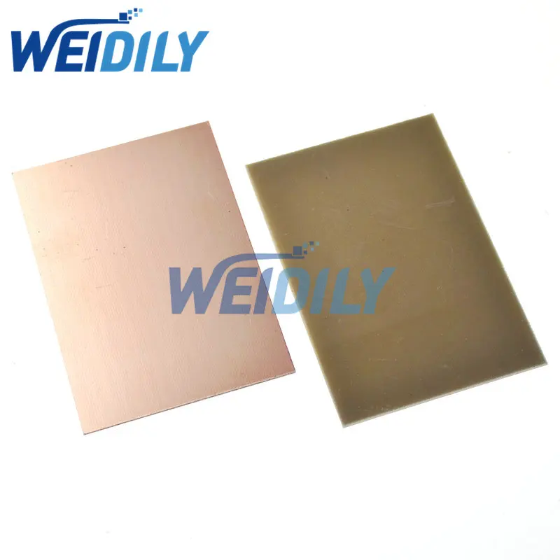 

5PCS FR4 PCB 7x10cm 7*10 Single Side Copper Clad plate DIY PCB Kit Laminate Circuit Board