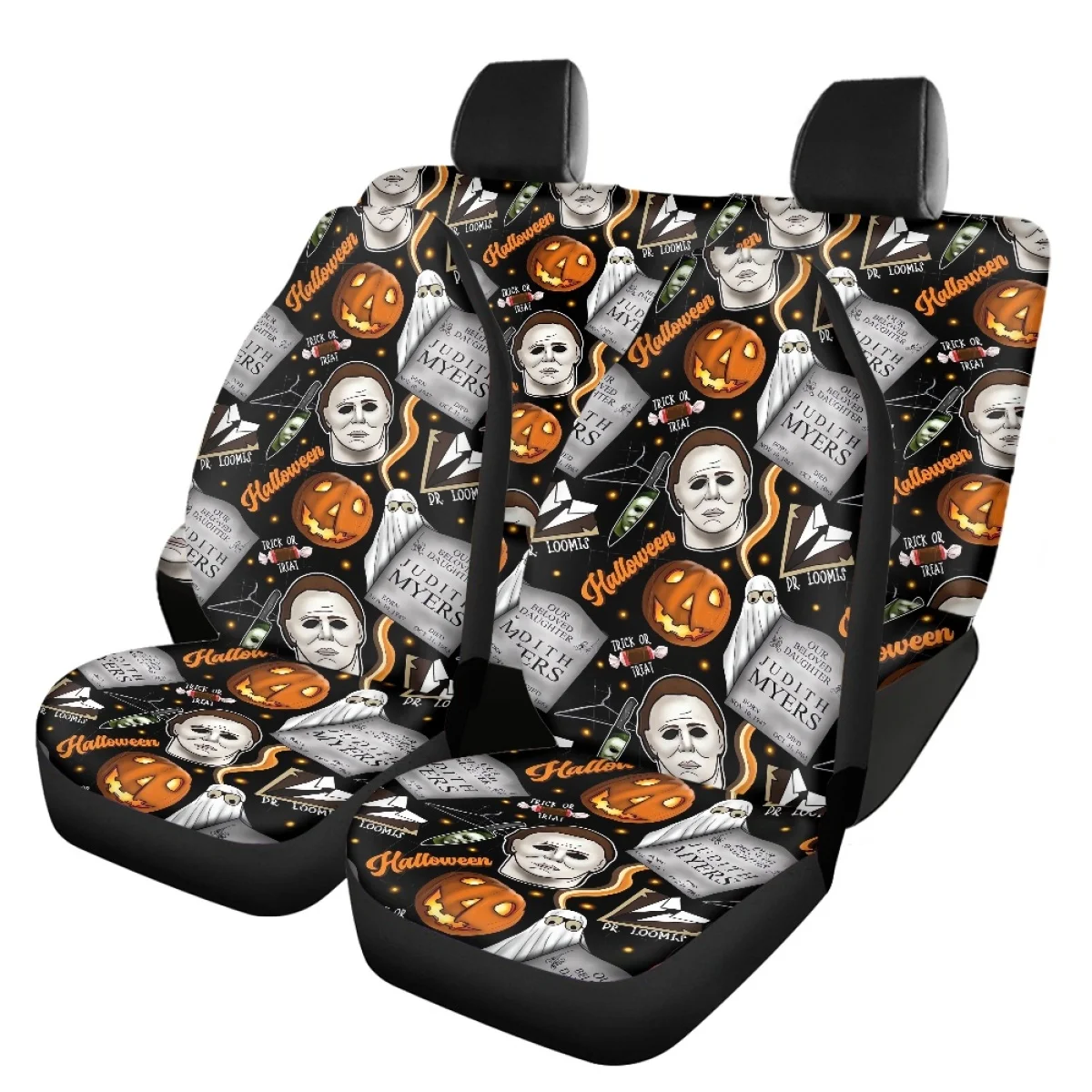 Michael Myers Car Seat Covers Halloween Movie Fan Gift Pack of 4 Universal Front Seat Protective Cover for Truck SUV Sedan Van
Michael Myers Car Seat Covers Halloween Movie Fan Gift Pack of 4 Universal Front Seat Protective Cover for Truck SUV Sedan Van