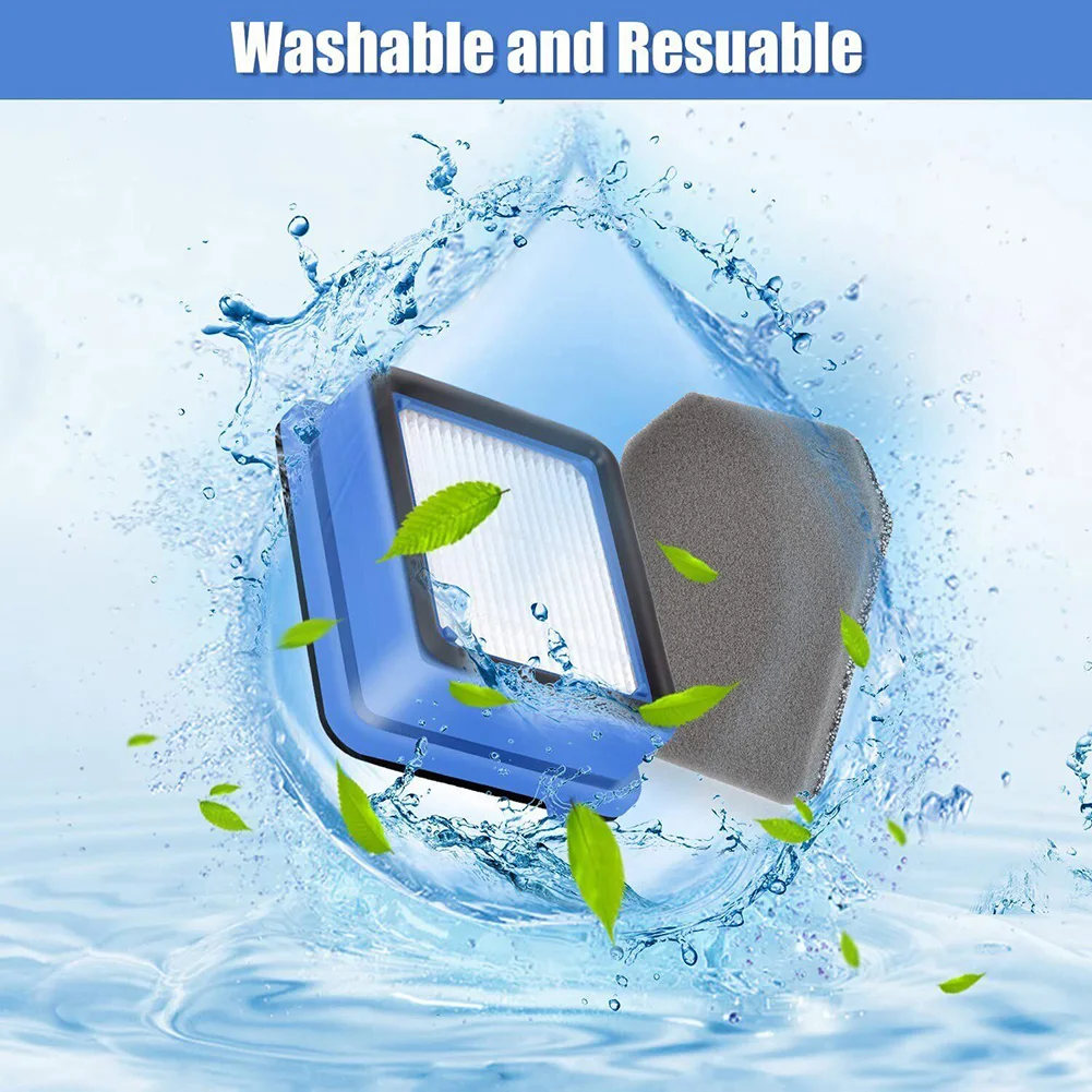 4PCS Washable Pre-motor Filter And Filter For AEG QX6 QX7 QX8-2 ASKW1 WQ61/WQ71/WQ81 Robot Vacuum Cleaner Accessories Spare Part
4PCS Washable Pre-motor Filter And Filter For AEG QX6 QX7 QX8-2 ASKW1 WQ61/WQ71/WQ81 Robot Vacuum Cleaner Accessories Spare Part