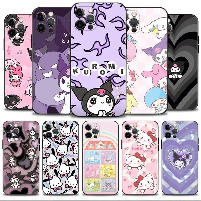 Phone Shell For Apple iPhone 14 13 12 11 Pro Max 13 12 Mini XS Max XR X 7 8 6 6S Plus Case Pochacco Kuromi Hello Kitty My Melody
Phone Shell For Apple iPhone 14 13 12 11 Pro Max 13 12 Mini XS Max XR X 7 8 6 6S Plus Case Pochacco Kuromi Hello Kitty My Melody