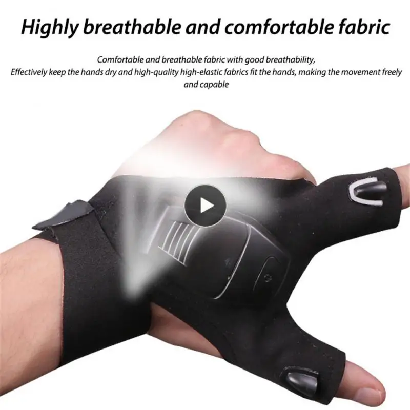 Cotton Led Flashlight Torch Practical Fishing Gloves Durable Multifunctional Mittens For Fishing Camping Hiking Led Finger Light
Cotton Led Flashlight Torch Practical Fishing Gloves Durable Multifunctional Mittens For Fishing Camping Hiking Led Finger Light