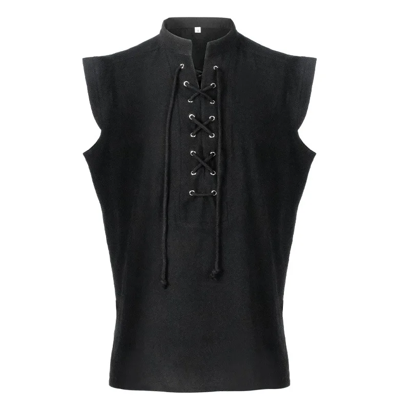 Medieval Vest Man Renaissance Steampunk Tops Gentleman Retro Gothic Slim Viking Knight Waistcoat Halloween Party Cosplay Costume
Medieval Vest Man Renaissance Steampunk Tops Gentleman Retro Gothic Slim Viking Knight Waistcoat Halloween Party Cosplay Costume