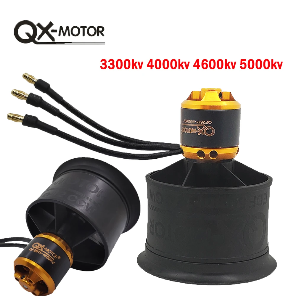QF2611 50mm EDF 12 blades CW /CCW blades Ducted fan 3S 4S Brushless motor 3300kv 4000kv 4600kv 5000kv For RC Airplane
QF2611 50mm EDF 12 blades CW /CCW blades Ducted fan 3S 4S Brushless motor 3300kv 4000kv 4600kv 5000kv For RC Airplane