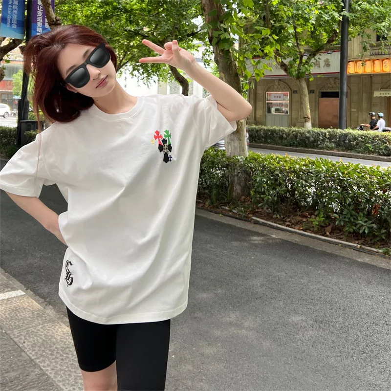 2023 Shakiro Metal Cross Horseshoe Sanskrit Round Neck Short Sleeve T-shirt Unisex Top
2023 Shakiro Metal Cross Horseshoe Sanskrit Round Neck Short Sleeve T-shirt Unisex Top
