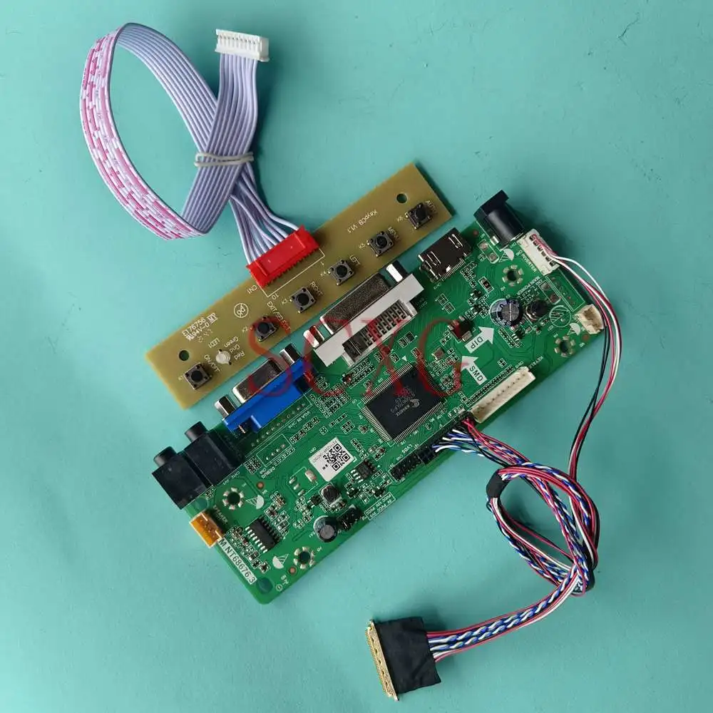 DIY Kit For A089SW01 V0 LED LCD Display Controller Board 8.9" 1024*600 40 Pins LVDS 60Hz Notebook DVI VGA HDMI-Compatible
DIY Kit For A089SW01 V0 LED LCD Display Controller Board 8.9" 1024*600 40 Pins LVDS 60Hz Notebook DVI VGA HDMI-Compatible