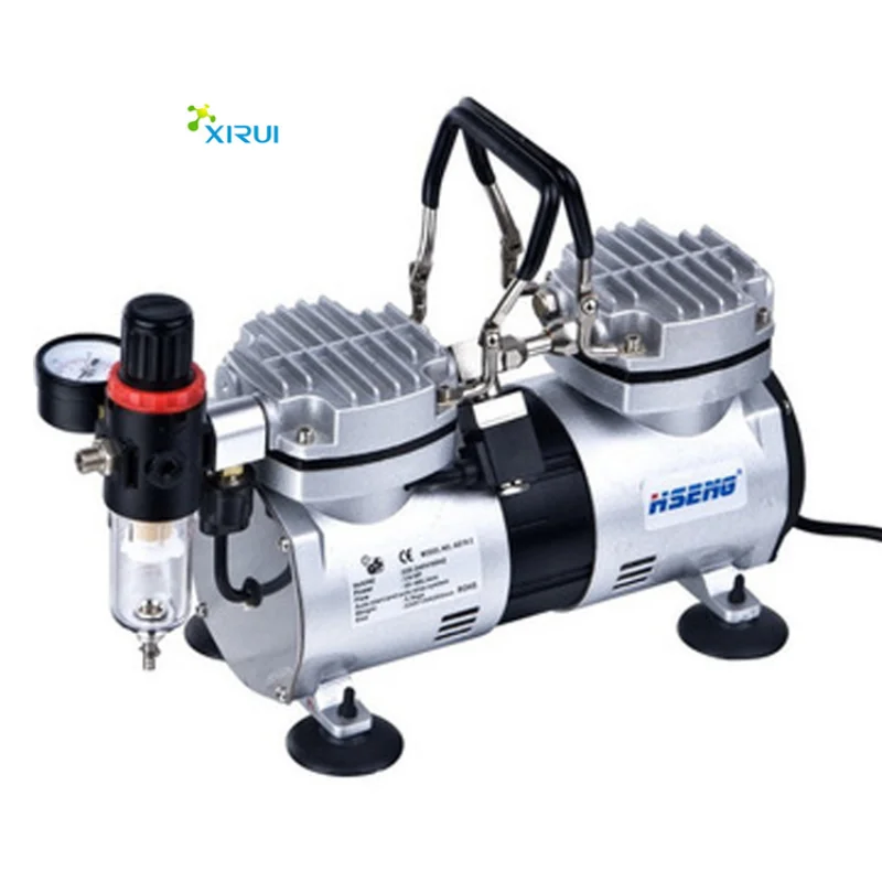 

AS19 Double cylinders tanning makeup airbrush compressor