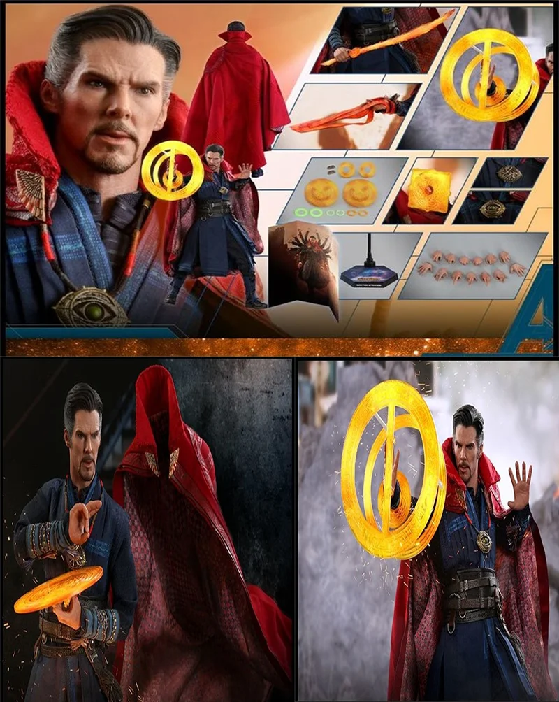 HT HotToys MMS484 1/6 Male Soldier The Strange Master Doctor Full Set 12'' Action Figure Model Toy In Stock For Fans Collection
HT HotToys MMS484 1/6 Male Soldier The Strange Master Doctor Full Set 12'' Action Figure Model Toy In Stock For Fans Collection