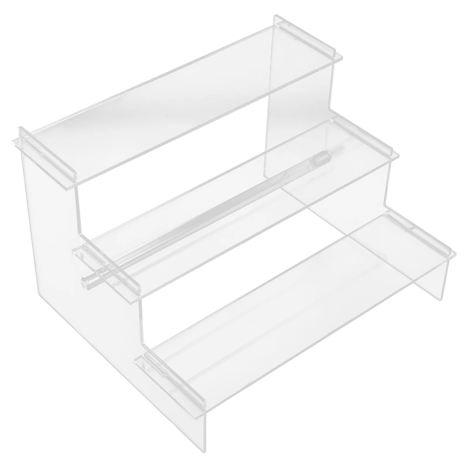 Necklace Holder Displaying Organizer Acrylic Clear Jewelry Rack Stand Riser Perfume Figurine Shelf
Necklace Holder Displaying Organizer Acrylic Clear Jewelry Rack Stand Riser Perfume Figurine Shelf