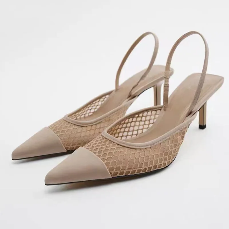 TRAF Woman Heeled Shoes 2022 Summer Sandals Vintage Pointed Toe Cutouts High Heels Lady Fashion Office Lady Sandals Party Shoes
TRAF Woman Heeled Shoes 2022 Summer Sandals Vintage Pointed Toe Cutouts High Heels Lady Fashion Office Lady Sandals Party Shoes