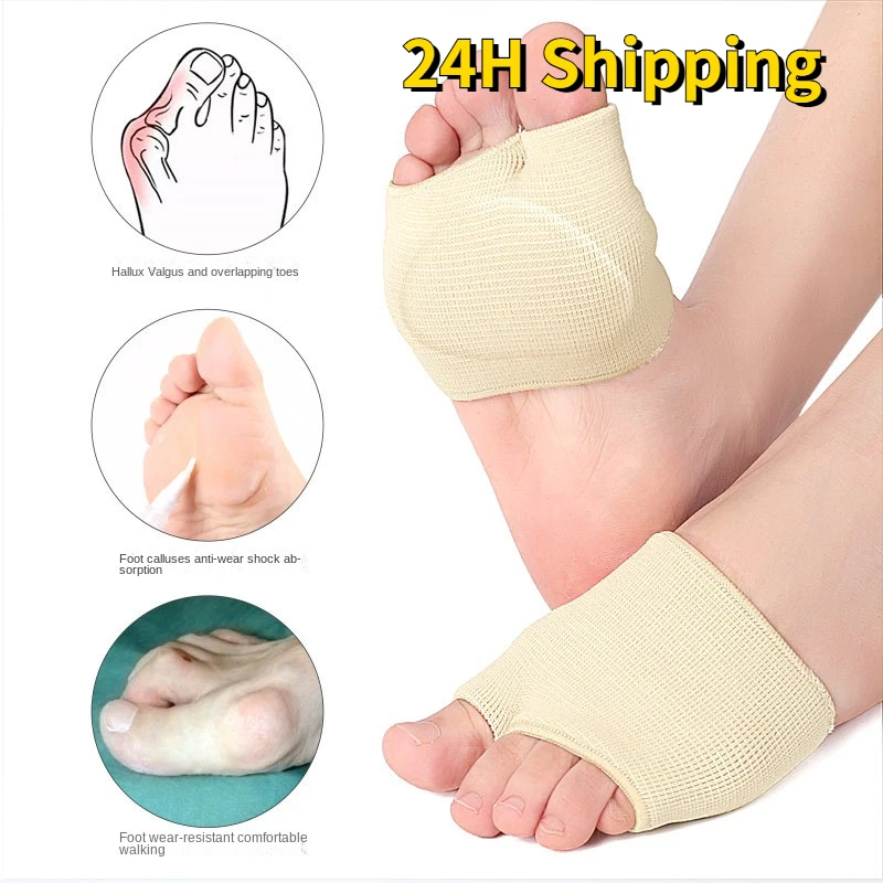 1 Pair Thickened Forefoot Socks Foot Protector Thickened Ultra Soft Built-in Gel Thumb Front Pads for Foot Care Tools Health
1 Pair Thickened Forefoot Socks Foot Protector Thickened Ultra Soft Built-in Gel Thumb Front Pads for Foot Care Tools Health