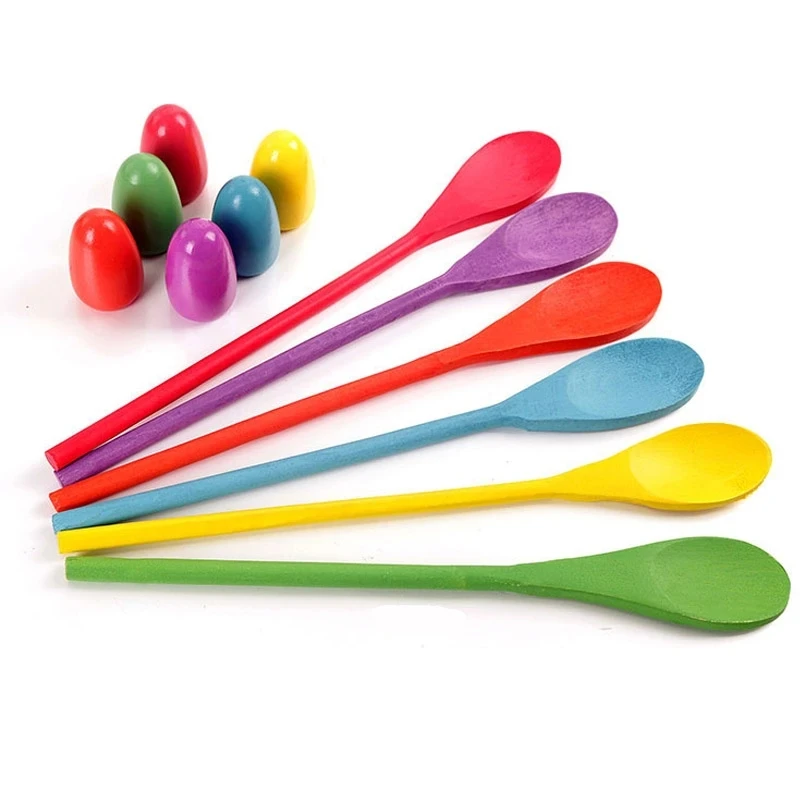 New Children Outdoor Fun Toy Egg Spoon Balance Sport Wooden Spoon Toss Ball Sense Training Early Education Puzzle Party Game 
New Children Outdoor Fun Toy Egg Spoon Balance Sport Wooden Spoon Toss Ball Sense Training Early Education Puzzle Party Game
