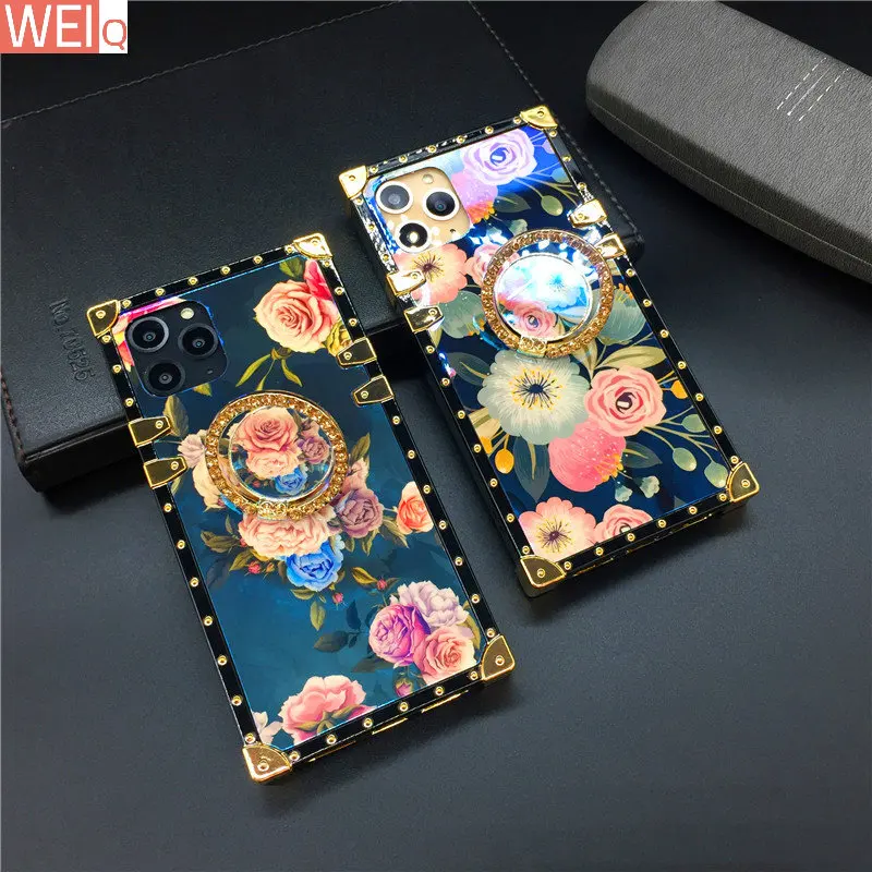 Luxury Laser Vintage Floral Flower Square Cover Soft Silicone Case for iphone 14 PRO MAX 11 12 13 PRO MAX X XS XR 6S 7 8 14 Plus
Luxury Laser Vintage Floral Flower Square Cover Soft Silicone Case for iphone 14 PRO MAX 11 12 13 PRO MAX X XS XR 6S 7 8 14 Plus
