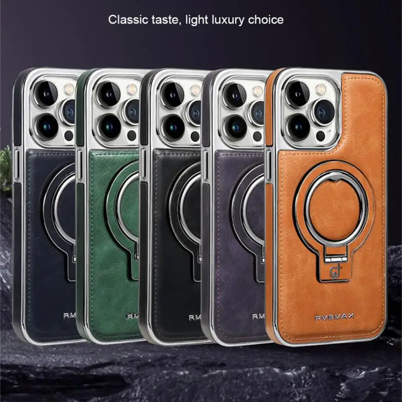 Smooth Leather Phone Case High Quality Support Mobile Phone Protection Tool High Quality Magnetic Mobile Phone Holder
Smooth Leather Phone Case High Quality Support Mobile Phone Protection Tool High Quality Magnetic Mobile Phone Holder