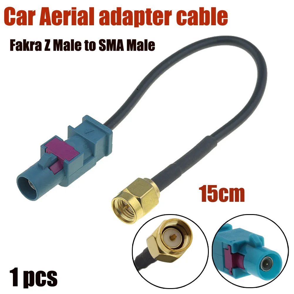 Universal Antenna Adapter Cable Fakra Z Male To SMA Male For GSM GPS DAB Car Accessories High Quality Antenna
Universal Antenna Adapter Cable Fakra Z Male To SMA Male For GSM GPS DAB Car Accessories High Quality Antenna
