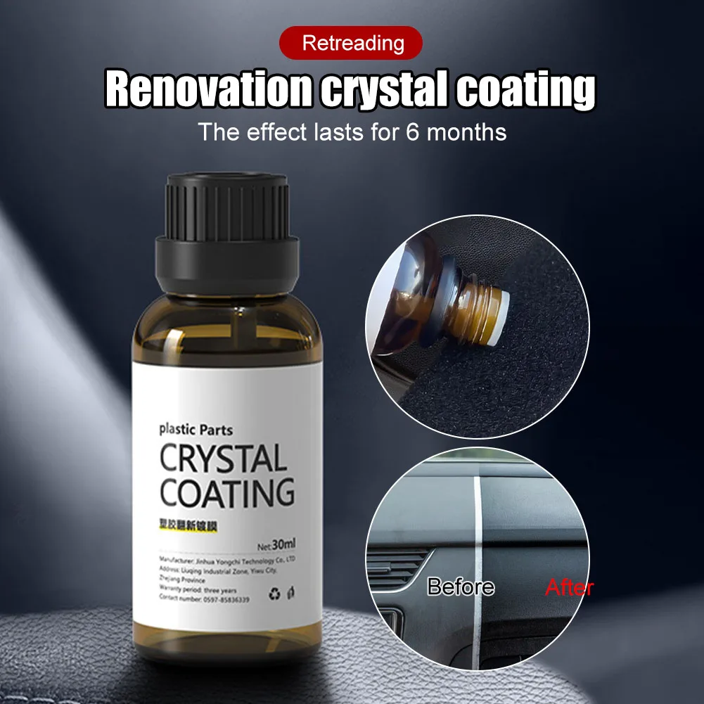 Car Interior Plastic Part Retreading Agent Car Maintenance Dashboard Plastic Restorer Refurbishment Coating Cleaner Accessories
Car Interior Plastic Part Retreading Agent Car Maintenance Dashboard Plastic Restorer Refurbishment Coating Cleaner Accessories