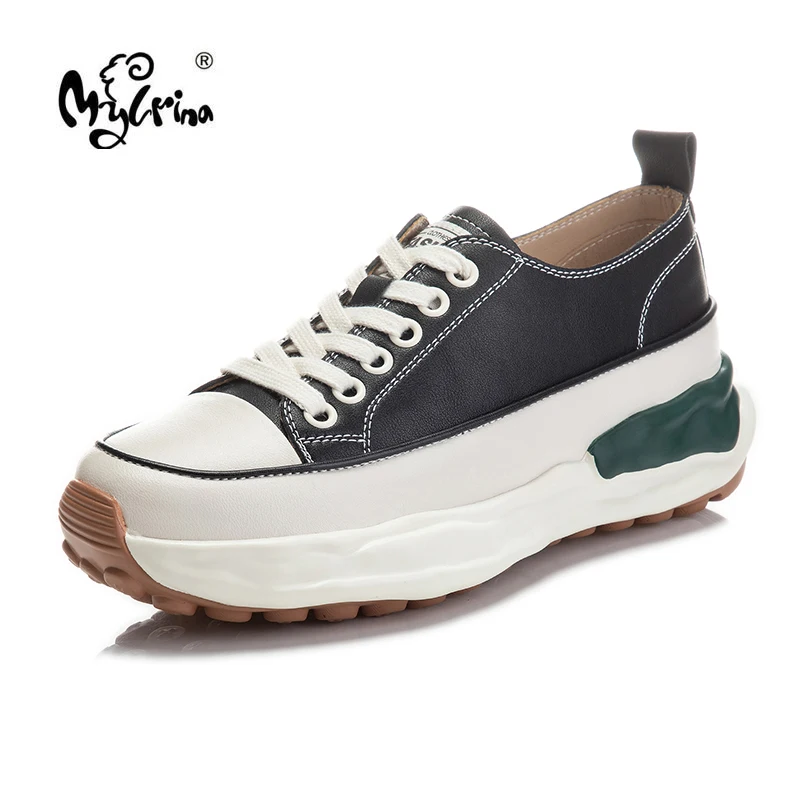 Women Shoes New Chunky Sneakers Genuine Leather Casual Shoes Spring Autumn Comfortable Breathable Female Platform Shoes
Women Shoes New Chunky Sneakers Genuine Leather Casual Shoes Spring Autumn Comfortable Breathable Female Platform Shoes