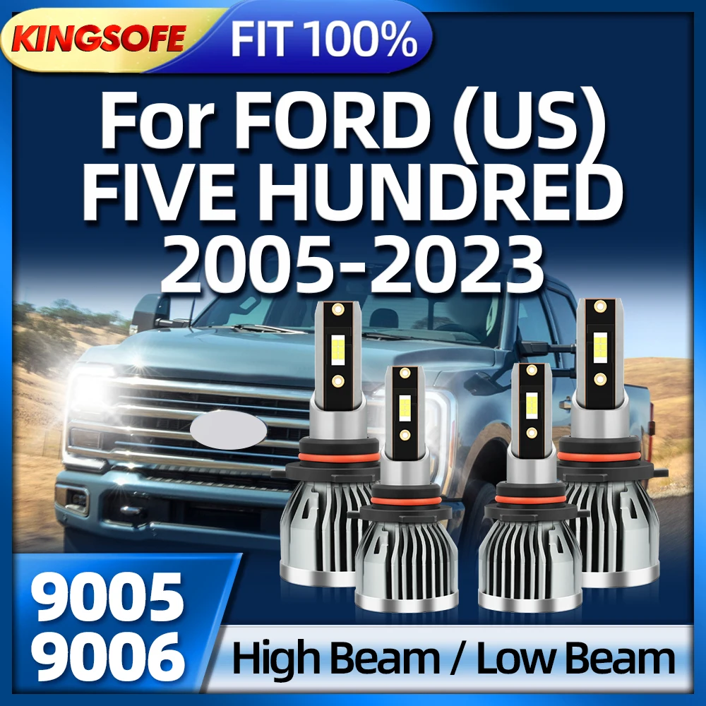 Roadsun Led Car Headlight Bulbs 9005 9006 Auto Light For FORD FIVE HUNDRED 2005 2006 2007 2008 2009 2010 2011 2012 2013-2023
Roadsun Led Car Headlight Bulbs 9005 9006 Auto Light For FORD FIVE HUNDRED 2005 2006 2007 2008 2009 2010 2011 2012 2013-2023