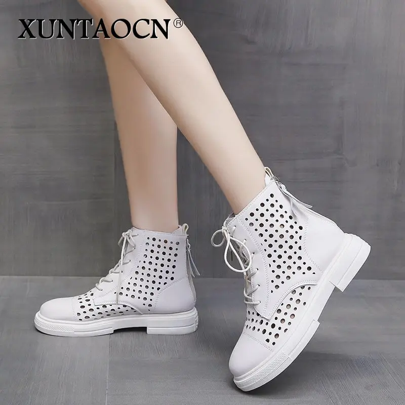 Mesh Hollow Martin Boots 2022 New Spring Summer British Wind Thin Breathable Wild Fashion High Top Flat Sandals
Mesh Hollow Martin Boots 2022 New Spring Summer British Wind Thin Breathable Wild Fashion High Top Flat Sandals