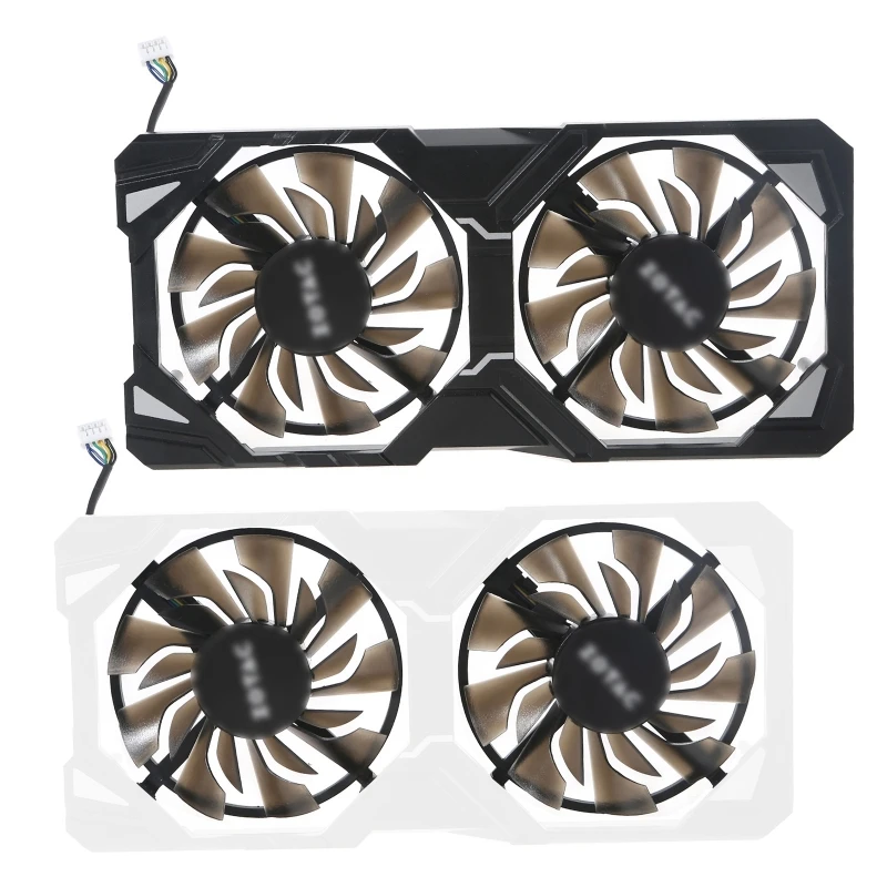 2022 New 1 Pair Cooling Fans Video Card Cooling for For Zotac P106-100 6GB GTX1060 ZT-M10600A-10B Graphics Card GPU Cooler Fans
2022 New 1 Pair Cooling Fans Video Card Cooling for For Zotac P106-100 6GB GTX1060 ZT-M10600A-10B Graphics Card GPU Cooler Fans