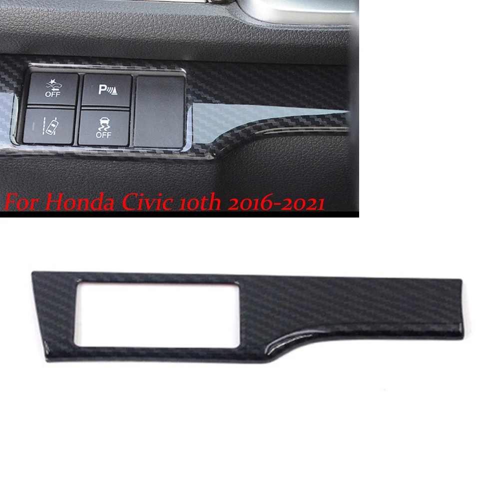 Накладка на кнопку переключателя фары из углеродного волокна ABS для Honda Civic 10 2016-2021 17 18 19 20
Накладка на кнопку переключателя фары из углеродного волокна ABS для Honda Civic 10 2016-2021 17 18 19 20