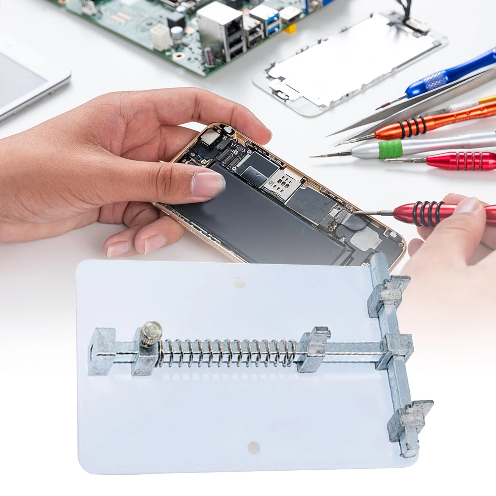 Practical PCB Board Holder Printed Circuit Board Fixture Repair Support Instrument for Cellphone Repairing Kit
Practical PCB Board Holder Printed Circuit Board Fixture Repair Support Instrument for Cellphone Repairing Kit