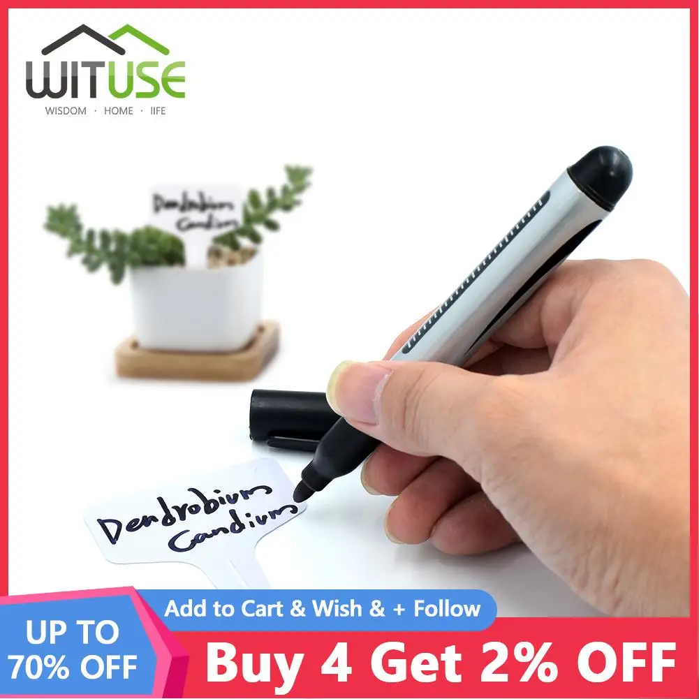 5/10Pcs Quick-drying Marker Pen Waterproof Token Pen Gardening Plant Labeling Gadget Stationery Office School Art Pencil Writing
5/10Pcs Quick-drying Marker Pen Waterproof Token Pen Gardening Plant Labeling Gadget Stationery Office School Art Pencil Writing