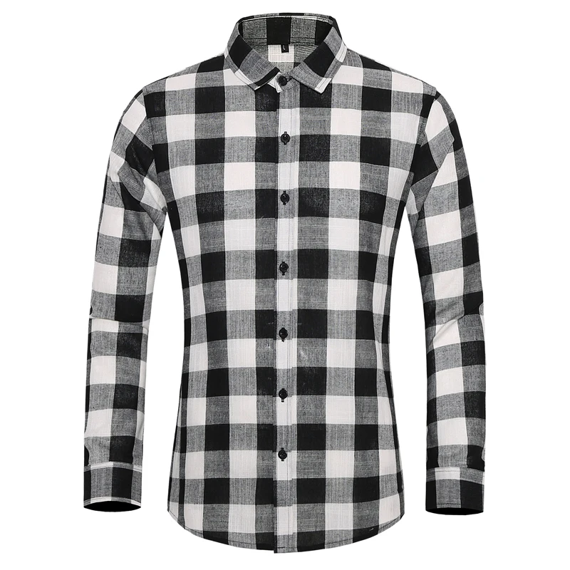 New Fashion Plaid Shirt Men Casual Long Sleeve Shirts Button Down Male Blouse USA Size XS-2XL
New Fashion Plaid Shirt Men Casual Long Sleeve Shirts Button Down Male Blouse USA Size XS-2XL