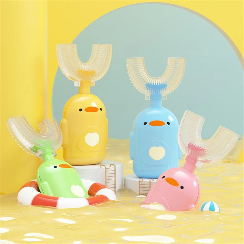 1Pc Manual Children's 360 Degree U-Shaped Toothbrush Silicone Toothbrush Baby Oral Cleaning Manual U-Shaped Baby Toothbrush
1Pc Manual Children's 360 Degree U-Shaped Toothbrush Silicone Toothbrush Baby Oral Cleaning Manual U-Shaped Baby Toothbrush
