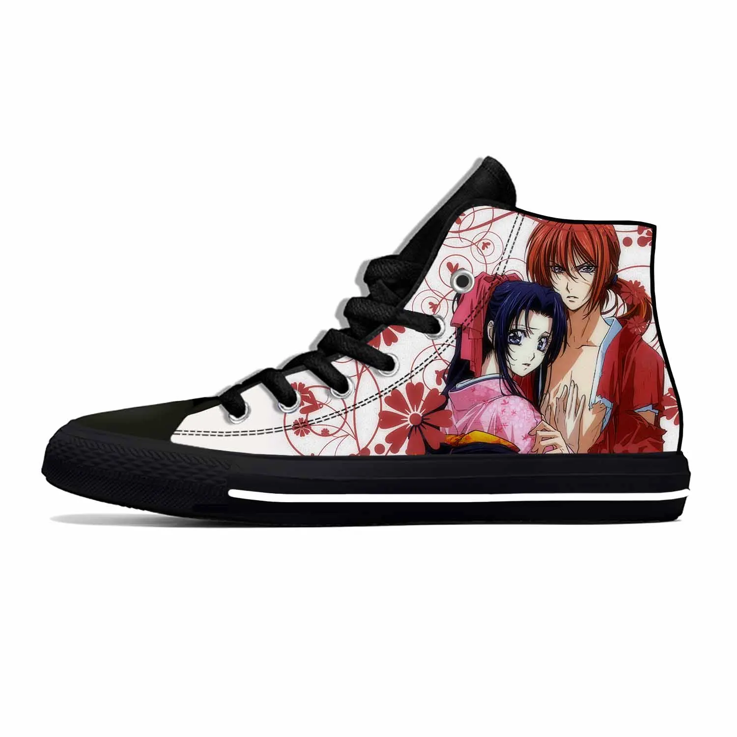Japanese Anime Manga Rurouni Kenshin Himura Funny Casual Cloth Shoes High Top Lightweight Breathable 3D Print Men Women Sneakers
Japanese Anime Manga Rurouni Kenshin Himura Funny Casual Cloth Shoes High Top Lightweight Breathable 3D Print Men Women Sneakers